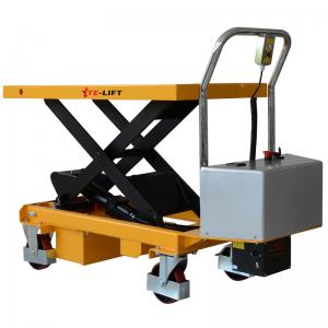 Battery Operated Semi-electric Lift Table Truck