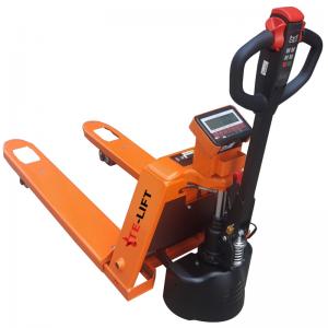 Battery Powered Electric Pallet Truck with Weighing Scale