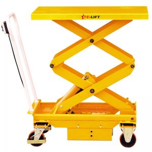 Electric Hydraulic Lift Table Trucks Platform Scissor Carts