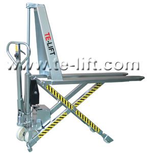 Stainless Steel Hydraulic Electric High Lift Scissor Trucks