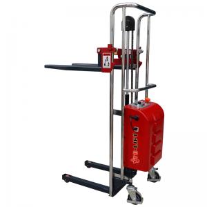 Light Duty Electric Fork Lift Stackers Min Power Forklift Trucks