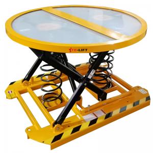 Pallet Spring Actuated Level Loader Spring Rotary Pallet Leveler