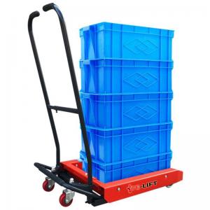 Plastic Turnover Box Trolley Plastic Container Carrier