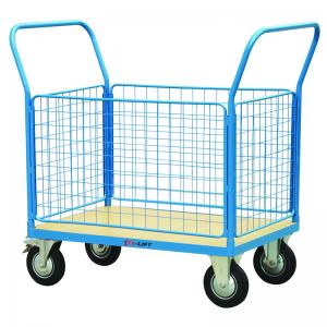 Steel Mesh Platform Truck Cage Platform Trolley