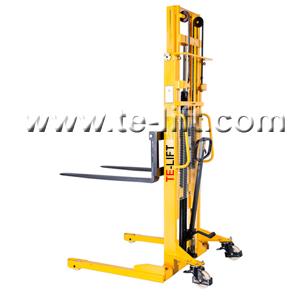 Straddle Legs Type Hydraulic Manual Pallet Forklift Stackers