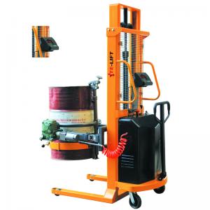 Weighing Drum Dumper Oil Drum Dumping Machine with Weighing Scale
